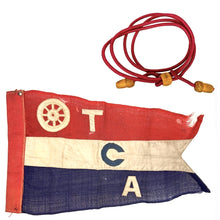 Load image into Gallery viewer, WWI US Army Transportation Corps Vehicle Pennant w/ Hat Cord