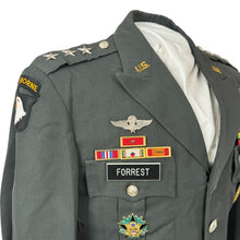 Load image into Gallery viewer, Cold War US Army Dress Green Unifom &amp; Trousers, Lt Gen John F. Forrest