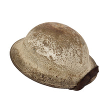 Load image into Gallery viewer, WWI US Army M1917 Helmet w/ Liner &amp; Chinstrap, Co M, 3rd Bn, 318th Inf Reg, 80th Div