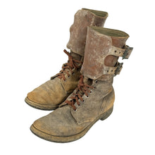 Load image into Gallery viewer, WWII US Army Double Buckle Boots, 9 1/2