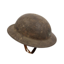 Load image into Gallery viewer, WWI US Army M1917 Helmet w/ Wilmer Holes, 91st Div