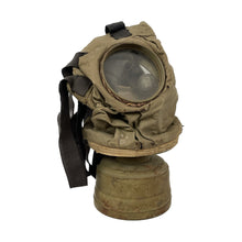 Load image into Gallery viewer, WWI US Navy M1917 Mark I Gas Mask