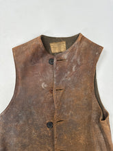 Load image into Gallery viewer, WWI US Army Leather Jerkin, Oct 20, 1917