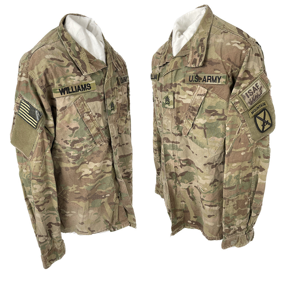 GWOT US Army FRACU Multicam Uniform & Trousers, 10th Mountain – Men ...