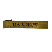 Load image into Gallery viewer, WWI US Military First Round Draft Armband, San Francisco, CA