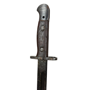 WWI British M1907 Enfield Bayonet w/ Scabbard, Wilkinson, 1917