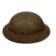 Load image into Gallery viewer, WWI US Army M1917 Helmet Shell w/ Partial Liner, 7th Anti-Aircraft Artillery