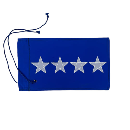 US Navy 4-Star Admiral Car Flag