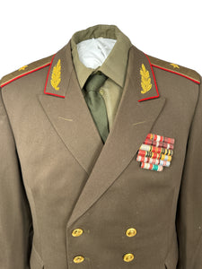 Cold War Era Soviet General Officer's Jacket, Shirt, Tie