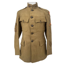 Load image into Gallery viewer, WWI US Army Enlisted Private Purchase Wool Uniform, GHQ SGT Motor-Transportation Corps