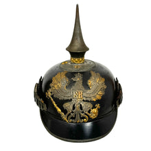 Load image into Gallery viewer, WWI German Prussian Officers Pickelhaube