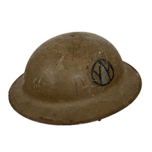 Load image into Gallery viewer, WWI US Army M1917 Helmet, 177th Inf Bde, 89th Div