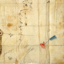 Load image into Gallery viewer, Post-WWII US Souvenir Napkin Made by an Okinawan Japanese POW, December 23, 1945