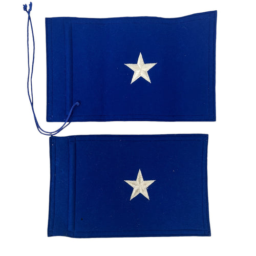 US Air Force Brigadier General Car Flags