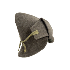 WWI USMC Forest Green Wool Winter Cap