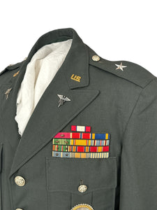 Vietnam War Era US Army Uniform of Brig. Gen. William A. Hamrick, First Medical General Officer