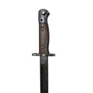 WWI British M1907 Enfield Bayonet w/ Scabbard, Wilkinson, 1917