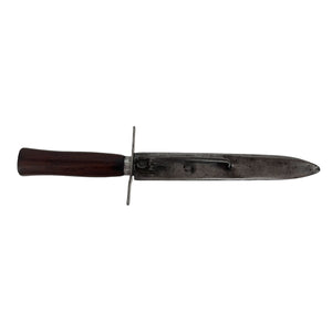 WWI French Army M1916 Fighting Knife w/ Scabbard