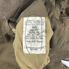 Load image into Gallery viewer, WWII US Army Ike Jacket, North African Theater, Staff Sergeant