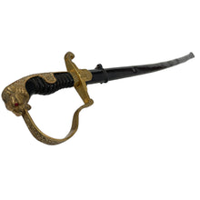 Load image into Gallery viewer, WWII-Era German Lion Head Sword &amp; Scabbard by E. Pack &amp; Söhne