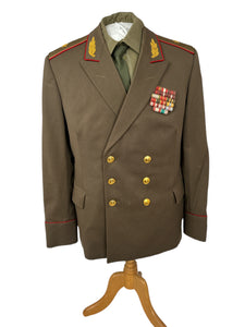 Cold War Era Soviet General Officer's Jacket, Shirt, Tie