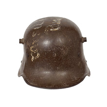 Load image into Gallery viewer, WWI German M16 Stahlhelm, US Souvenir Mail Home, Named, 414th Telegraph BN