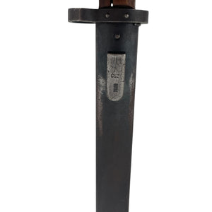 WWII Czech VZ-24 Mauser Bayonet and Scabbard