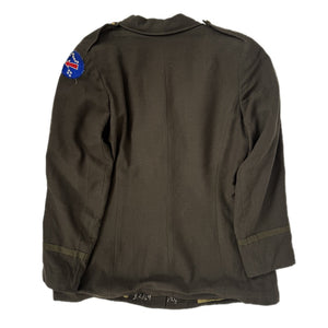 WWII US WAC Officers Wool Service Uniform, Named