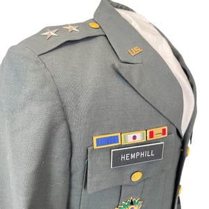 Cold War Era US Army Uniform of Maj. Gen. John Allen Hemphill