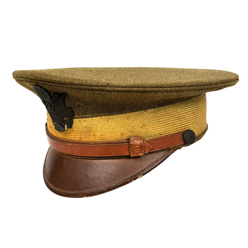 WWI US Army Officer’s Service Visor Cap