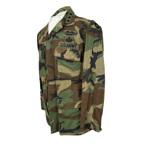 Cold War Era US Army Camouflage Jacket of Lt. Gen. Jerome H. Granrud