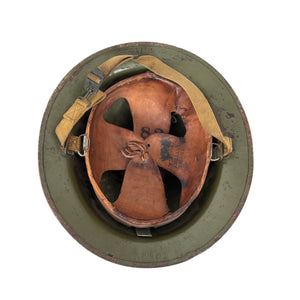 Pre-WWII US Army M1917A1 “Kelly” Helmet w/ Liner & Chinstrap, 151st FA BN, 34th Inf Div