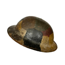 Load image into Gallery viewer, WWI US Army British Made Helmet Shell, Camouflage