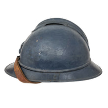 Load image into Gallery viewer, WWI French Army Private Purchase Adrian Infantry Helmet with Liner and Chinstrap