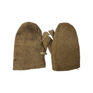 WWII Japanese Army Winter Fur Mittens