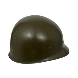 WWII US Army M1 Helmet Liner Complete, Named Maj. Gen. William W. Eagles