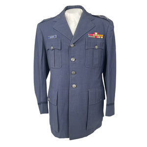 Korean War Era USAF Officers Dress Blue Jacket, Maj. Gen. Reginald C. Harmon