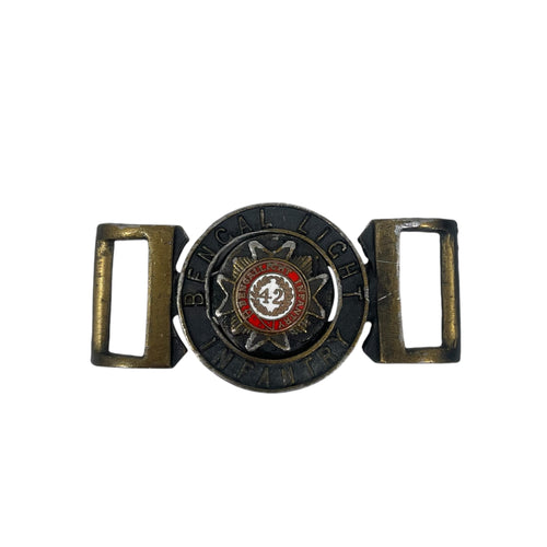 Pre-WWI British Indian Army, Bengal Light Infantry Belt Buckle