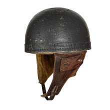 Load image into Gallery viewer, WWII British Army Early War Private Purchase Fiber Dispatch Helmet, Named