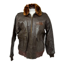 Load image into Gallery viewer, 1960’s-Cold War US Navy BuAer Leather G-1 Leather Flight Jacket, 42, RADM Edward J. Costello