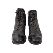 Load image into Gallery viewer, WWI US Navy Enlisted Black High-Top Shoes