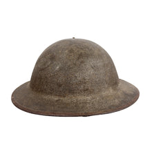 Load image into Gallery viewer, WWI US Army M1917 Helmet w/ Liner &amp; Chinstrap, 27th Div