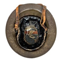 Load image into Gallery viewer, WWI US Army M1917 Helmet w/ Liner &amp; Chinstrap, 28th Div