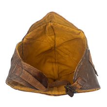 Load image into Gallery viewer, WWI US Army Air Service, Training Detachment Leather Flight Helmet