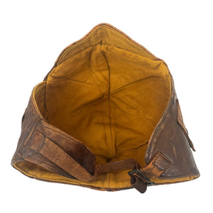 WWI US Army Air Service, Training Detachment Leather Flight Helmet