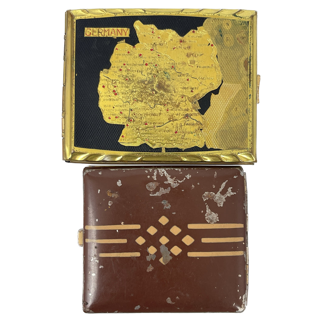 WWII German & Occupation Cigarette Cases