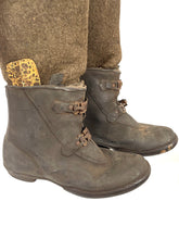 Load image into Gallery viewer, WWI US Army M1907 Arctic Shoes w/Wool Inserts - Named