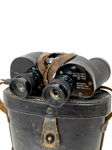 WWII Mark 33 Binoculars and Case