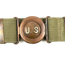 Load image into Gallery viewer, WWI US Army M1910 Enlisted Garrison Belt