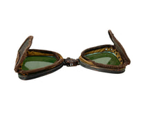 Load image into Gallery viewer, WWI US Army Flight or Dispatch Goggles w/ Initials